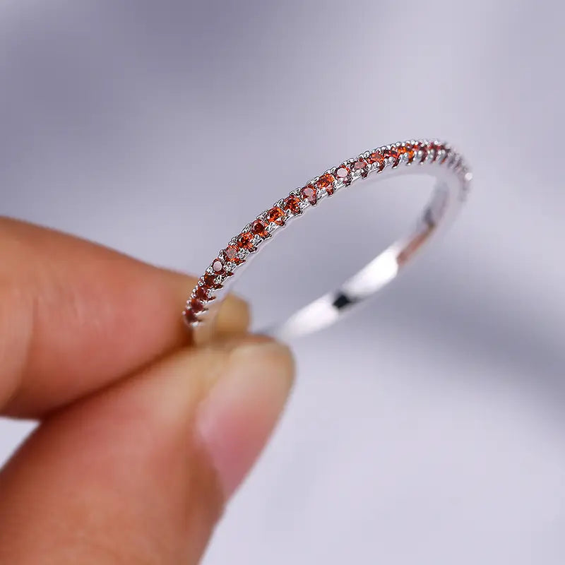 Soraya White Gold Rubelite Ring