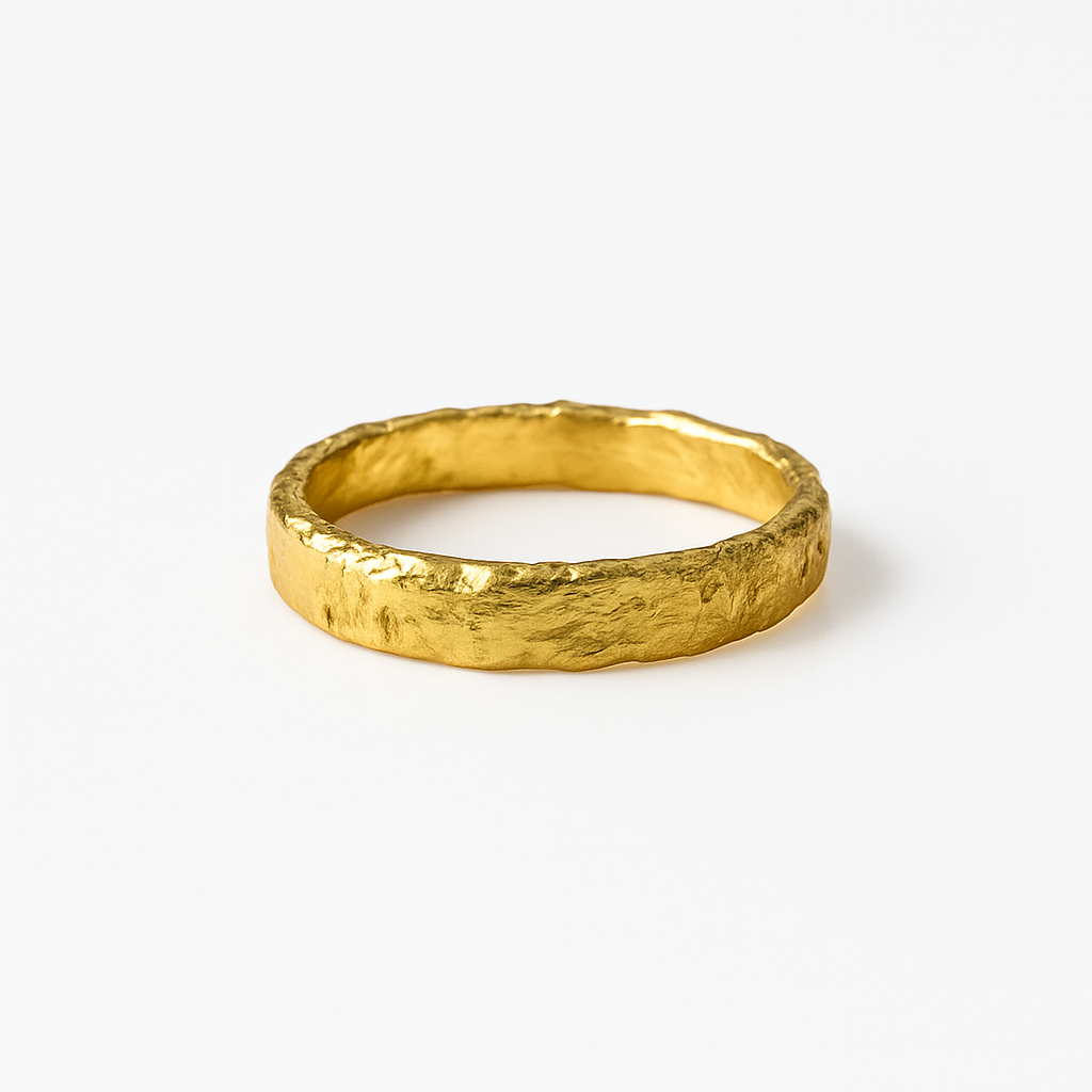 Molten Organic 14K Gold Ring