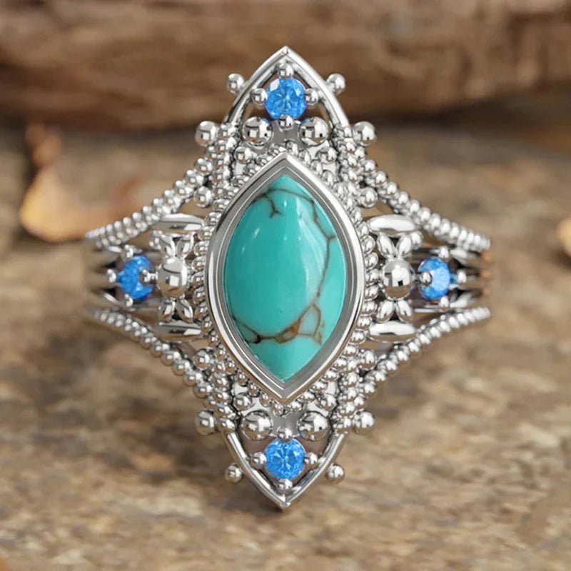 Bohemian Style Horse Eye Ring