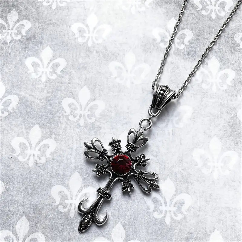Veldrith Noirelle Necklace - White Gold