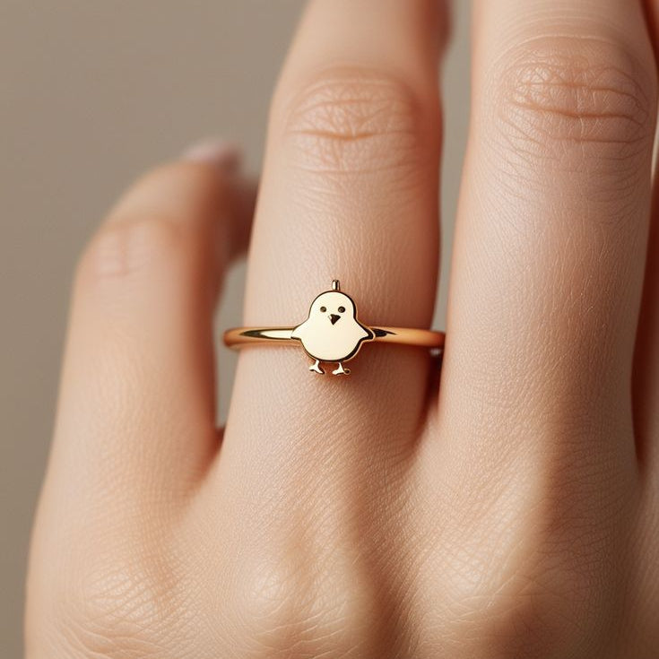 Cute Birdie Ring