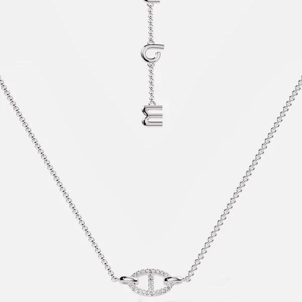 Isla Marina Necklace | White Gold