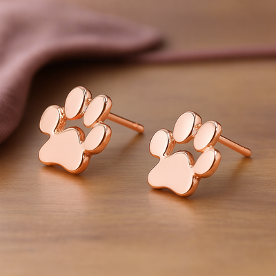 Hypoallergenic Paw Earrings – Made of Stainless Steel