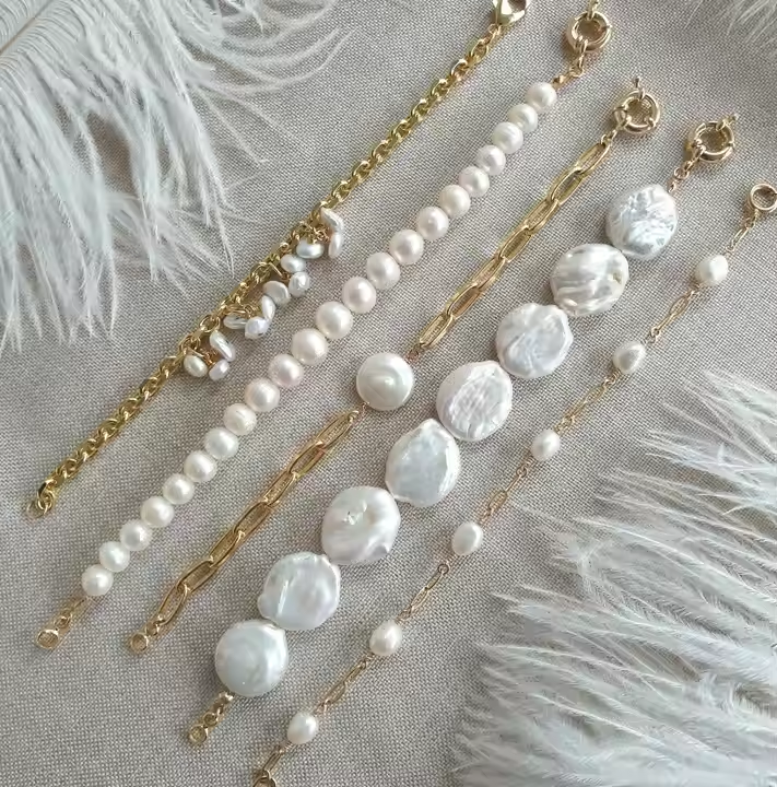 Vintage Barroque Pearl Bracelets