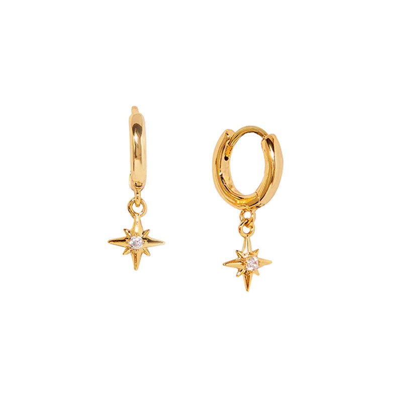The Vudu Earrings | White Gold