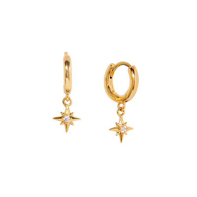 Gold Vudu Earrings