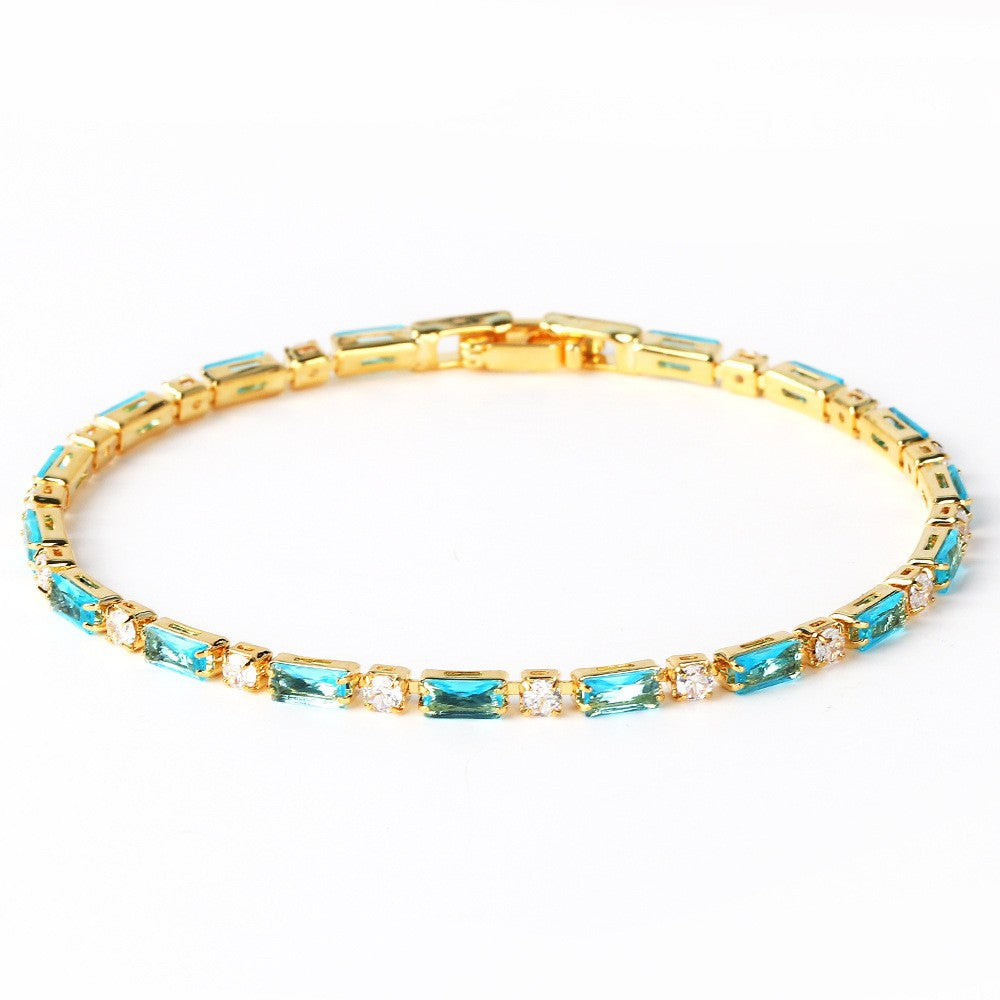 Turquoise Gold Bracelet