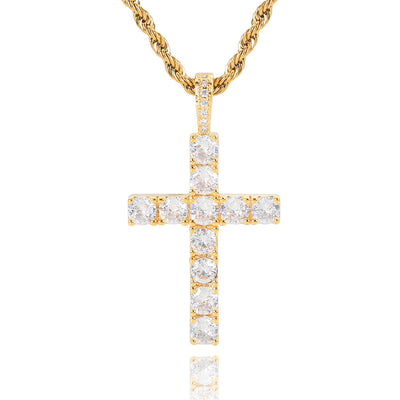Elegant Gold Cross Necklace