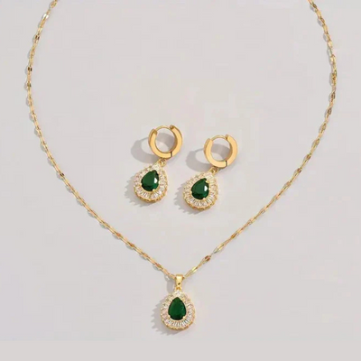 Elegant Gold Jewelry Ensemble