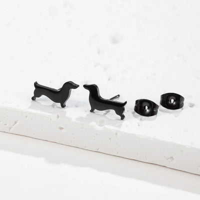 Dachshund Stud Earrings