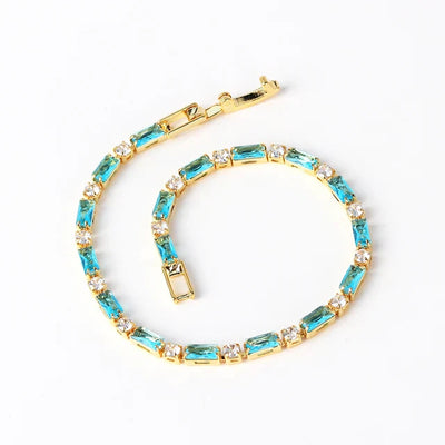 Turquoise Gold Bracelet