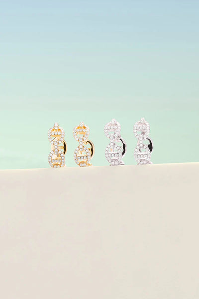 Isla Marina Earring | White Gold