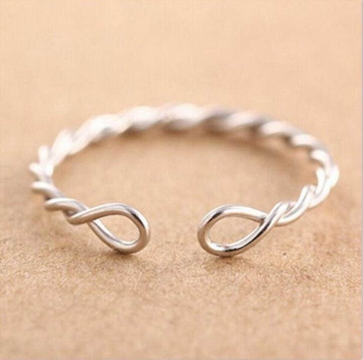 Open Braided Sterling Silver Bracelet