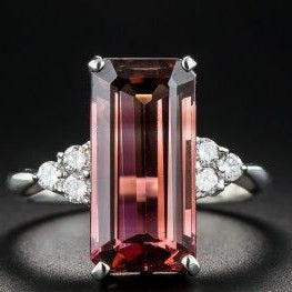 Vintage Exquisite Garnet Silver Ring