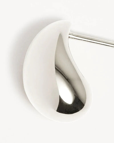 Mato Drop Earrings | White Gold