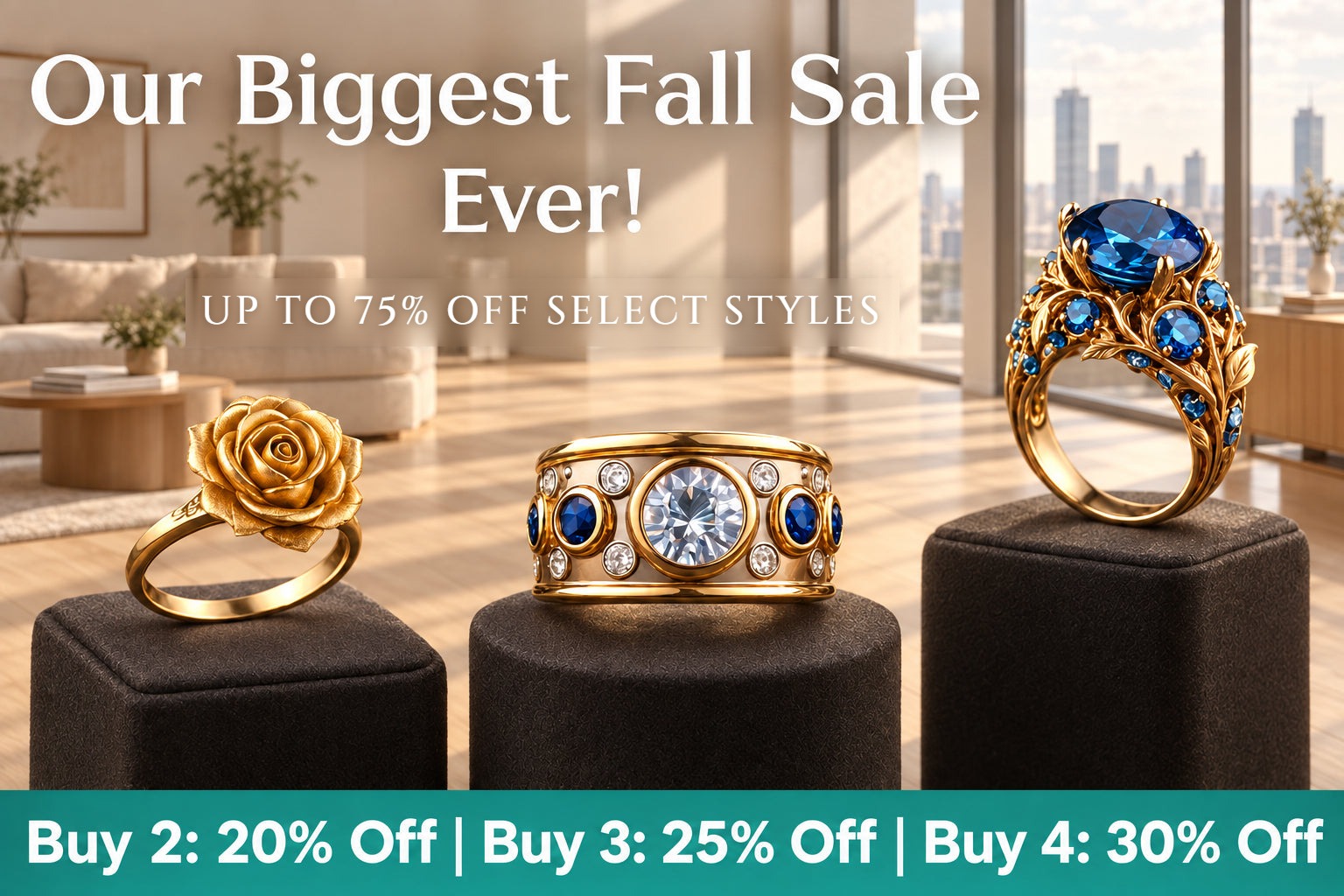 Our Biggest Fall Sale Ever - Up to 75% off select styles