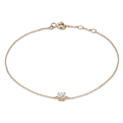 Cléa Stone Bracelet | White Gold