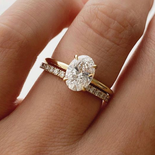 Vintage Elegant Zirconia Ring Set