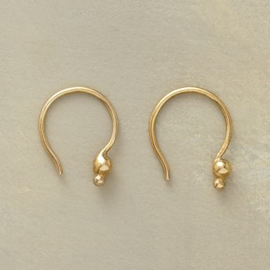 Vintage Golden Earrings