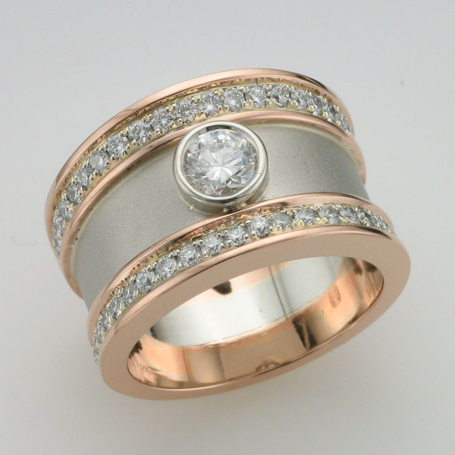 Vintage Zirconia Belt Ring