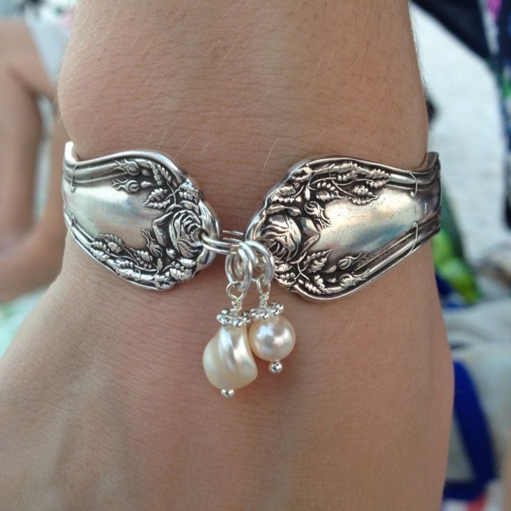 Pearl Silvered Bracelet