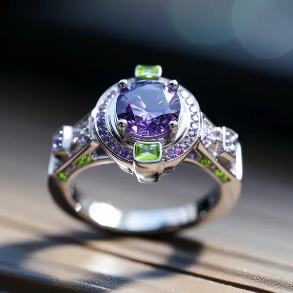 Tower Garden Halo Ring