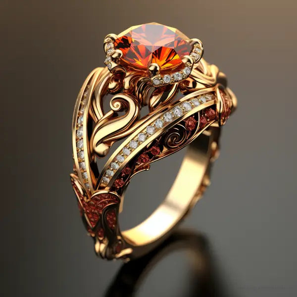 Savannah Sun Circle Ring