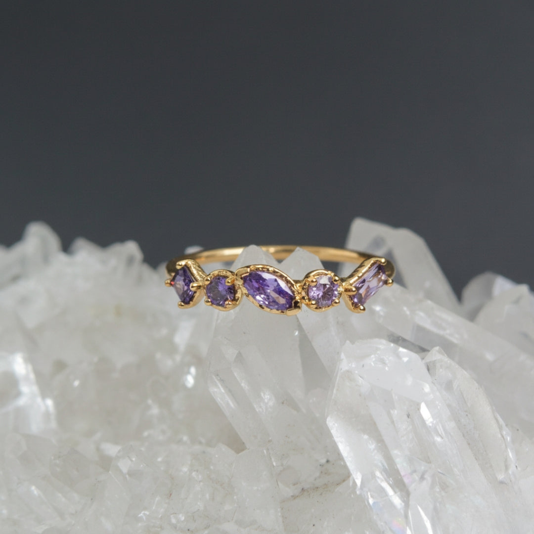 Shades of You Purple Ring