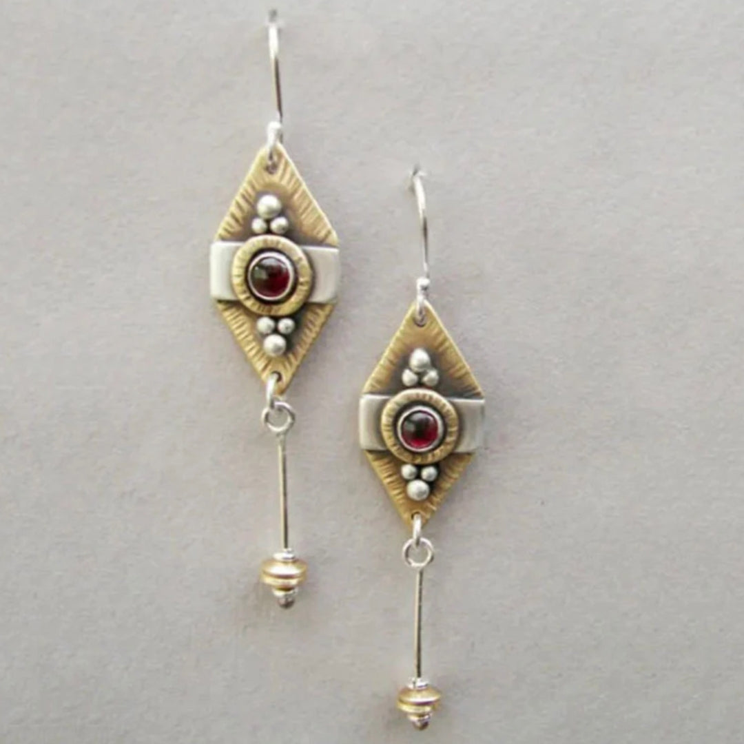 Silver Desert Boho Earrings – Timeless Treasures Brand